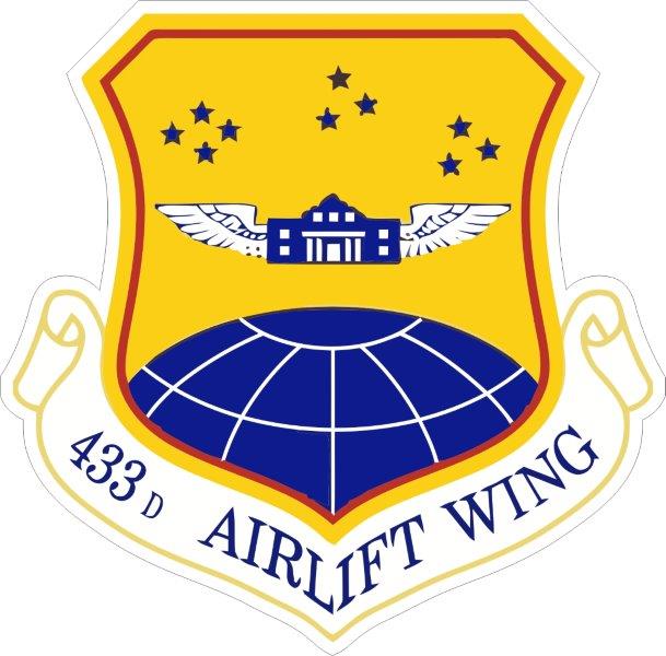 433d Airlift Wing Decal