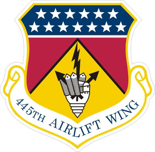 445th Airlift Wing Decal