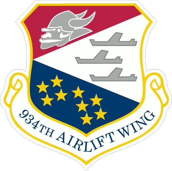 934th Airlift Wing Decal