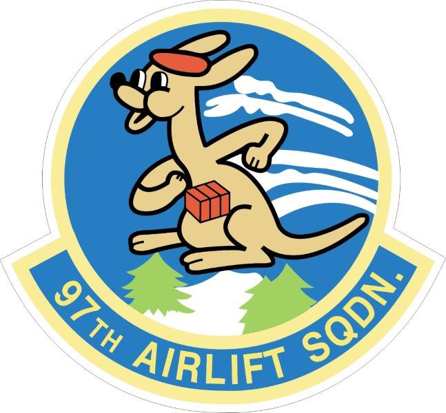 97th Airlift Squad Decal