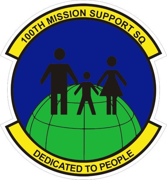 100th Mission Support Squadron Decal