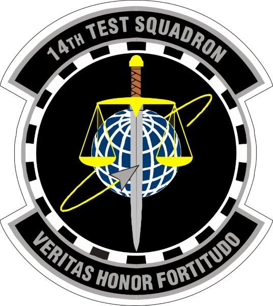 14th Test Squadron Decal