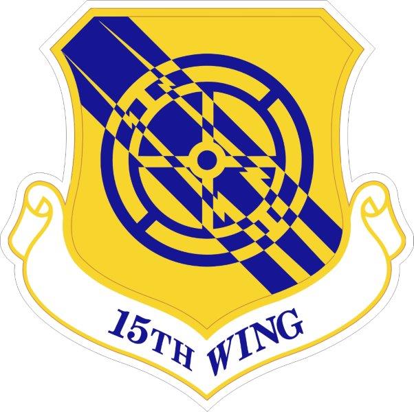 15th Wing Decal