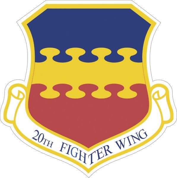 20th Fighter Wing Decal