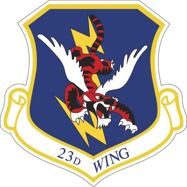 23d Wing Decal