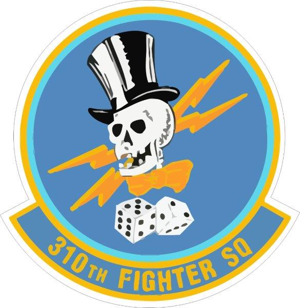 310th Fighter Squadron Decal