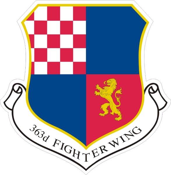 363rd Fighter Wing Decal