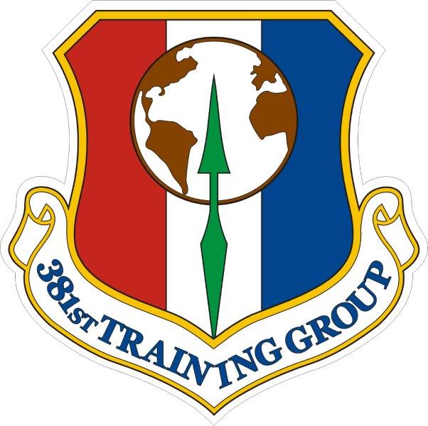 381st Training Group Emblem Decal
