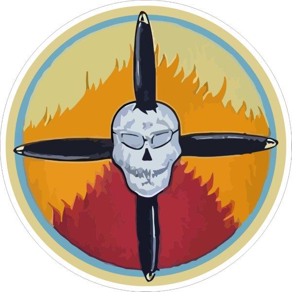 402d Fighter Squadron Emblem-World War II Decal