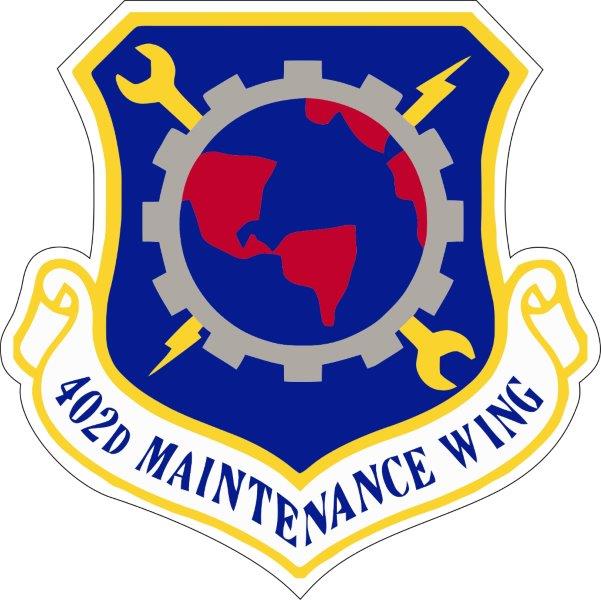 402d Maintenance Wing Decal