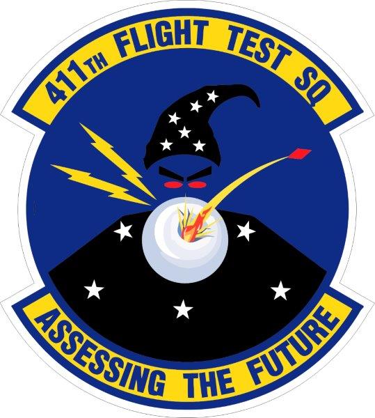 411th Flight Test Squadron Decal