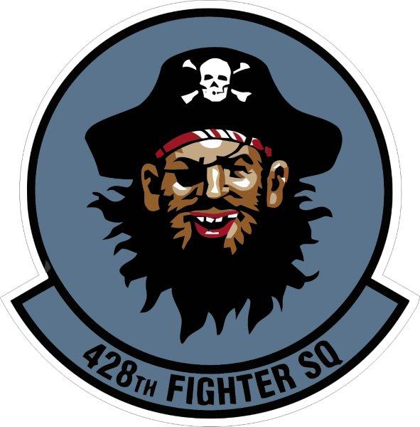428th Fighter Squadron Decal