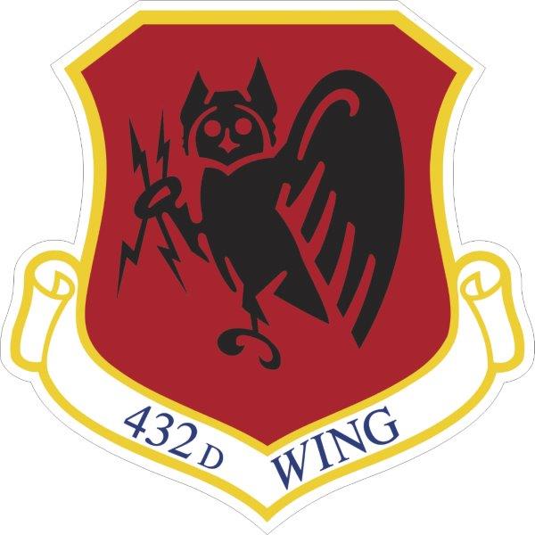 432d Wing Decal