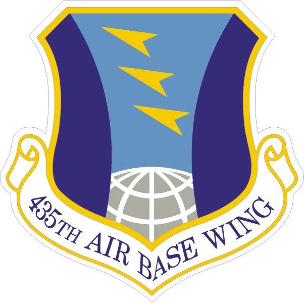 435th Air Base Wing Decal
