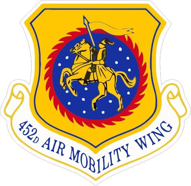452d Air Mobility Wing Decal