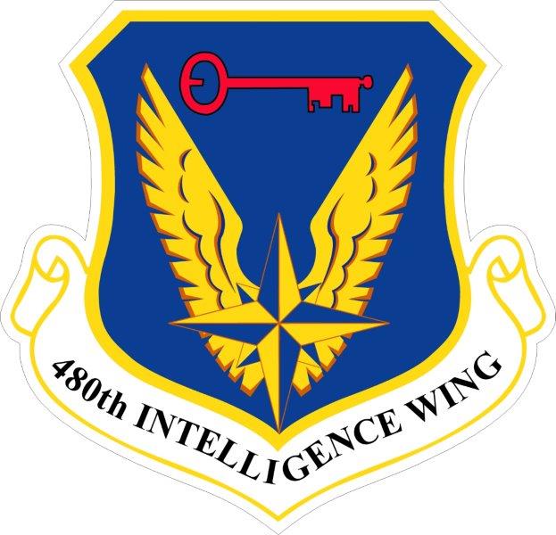 480th Intellgence Wing Decal