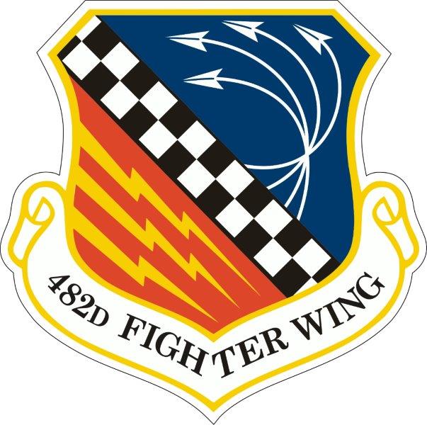 482d Fighter Wing Decal