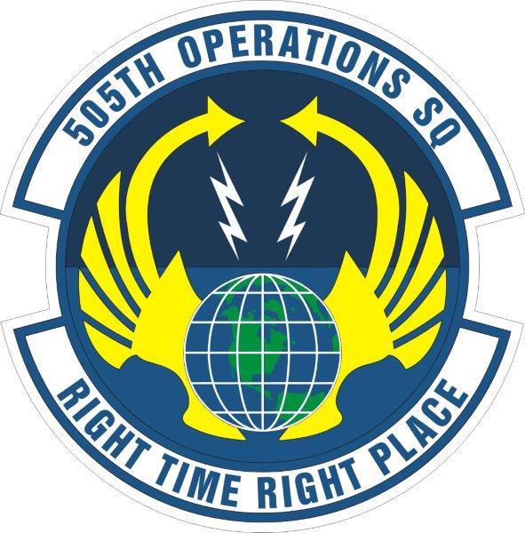 505th Operations Squad Emblem Decal
