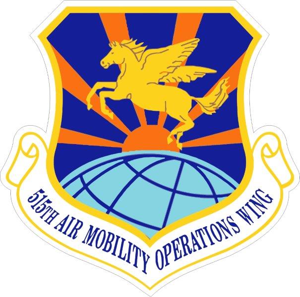 515th Air Mobility Operations Wing Decal
