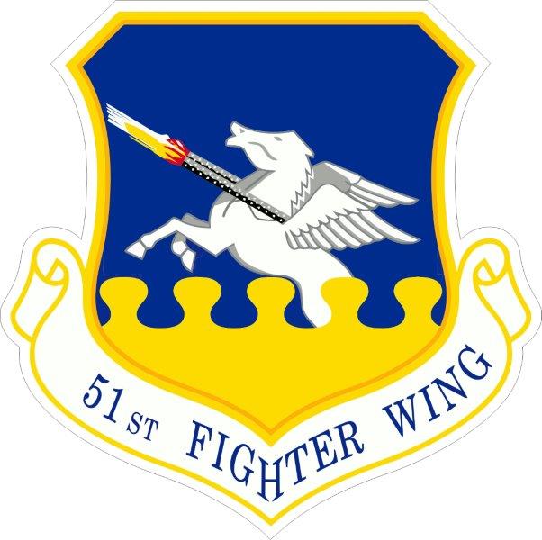 51st Fighter Wing Decal