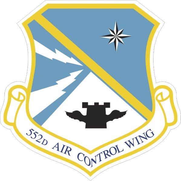 552d Air Control Wing Decal