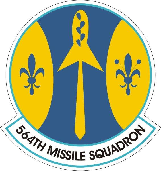 564th Missile Squadron Decal