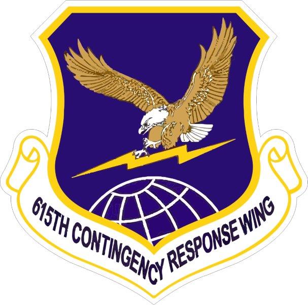 615th Contingency Response Wing Decal