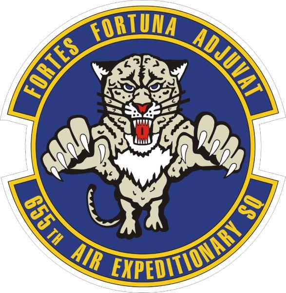 655th Air Expeditionary Squad Emblem Decal