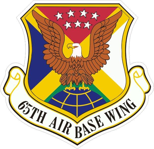 65th Air Base Wing Decal