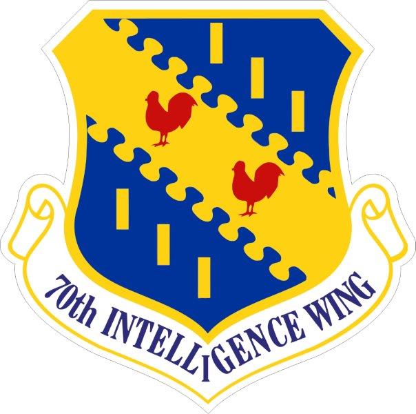 70th Intelligence Wing Decal