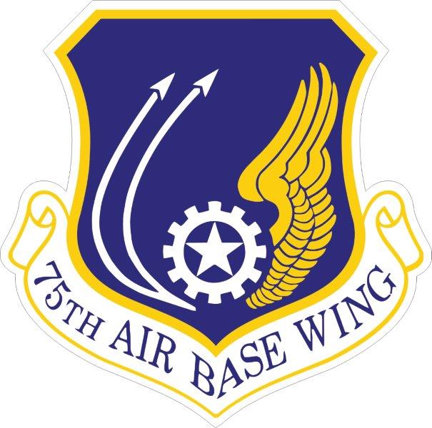 75th Air Base Wing Decal
