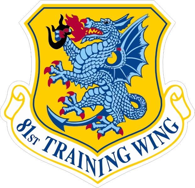 81st Training Wing Decal
