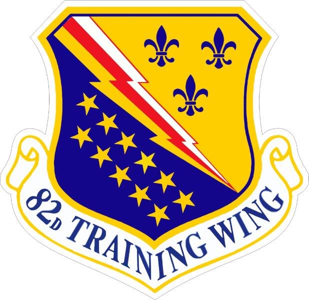 82d Training Wing Decal
