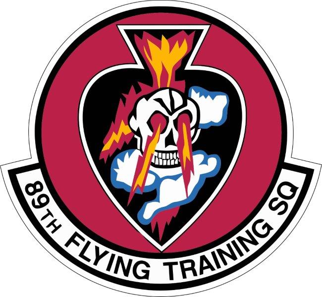 89th Flying Training Squadron Decal