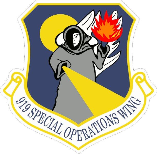 919th Special Operations Wing Decal