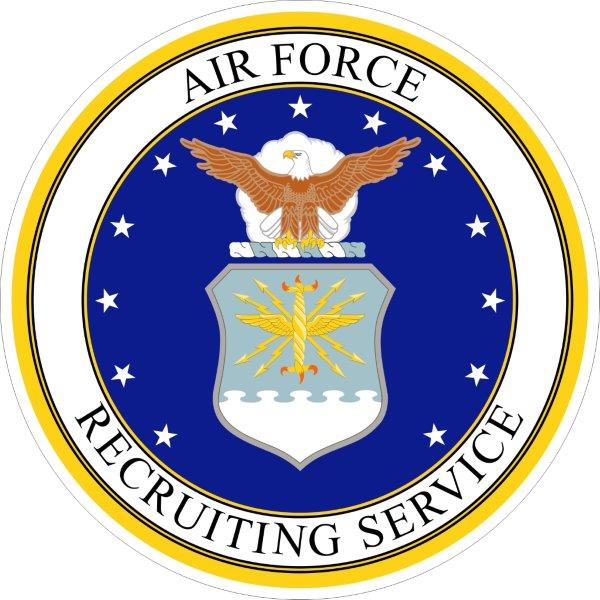 USAF Recruiting Service Decal