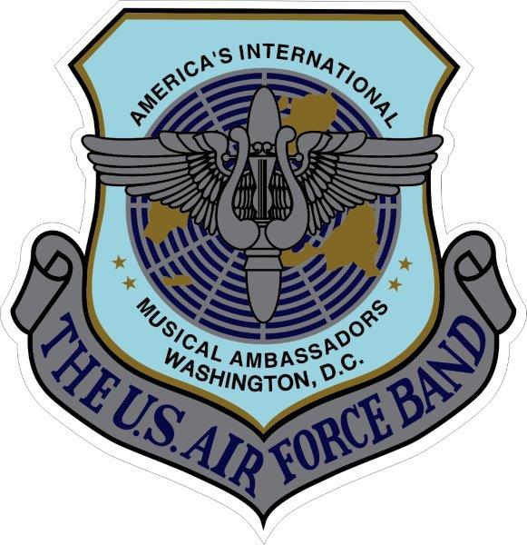 US Air Force Band Decal