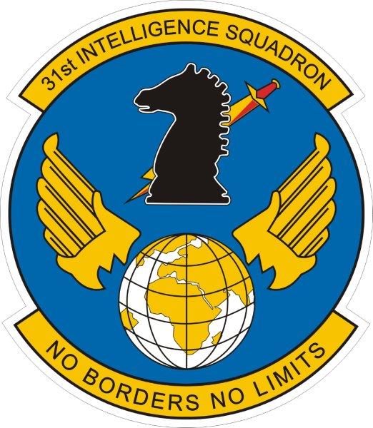 31st Intelligence Squad Emblem Decal