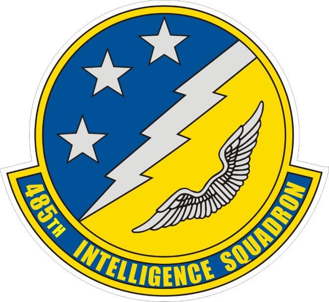 485th Intelligence Squad Emblem Decal