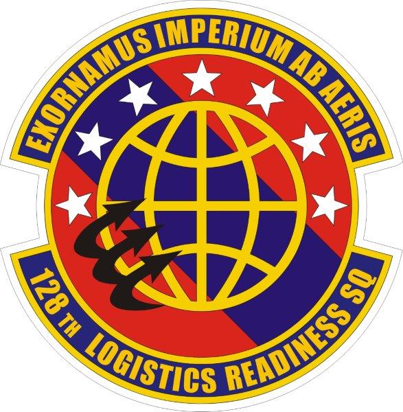 128th Logistics Readiness Squad Emblem Decal