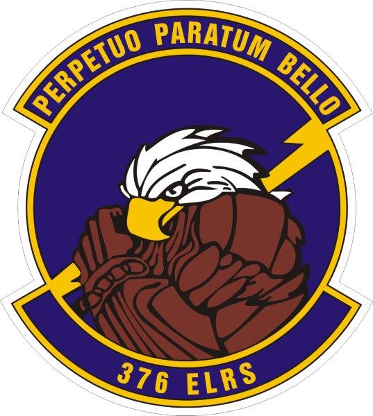 376th Exp Logistics Readiness Squad Emblem Decal