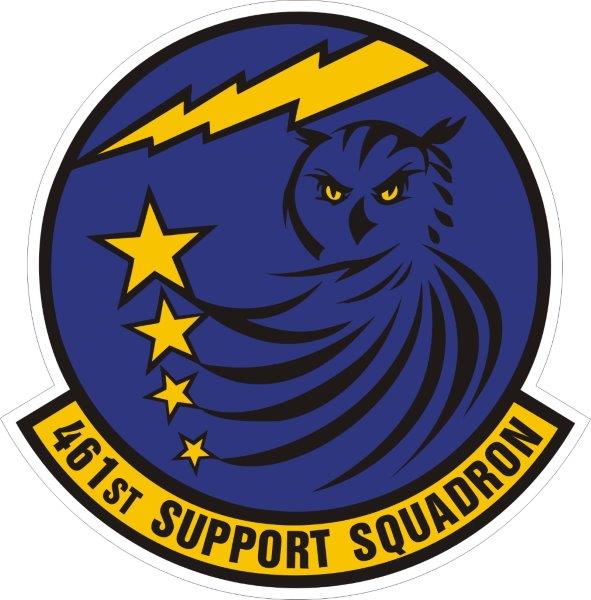 461st Support Squad Emblem Decal