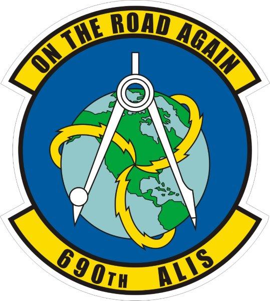 690th Alteration & Installation Squad Emblem Decal