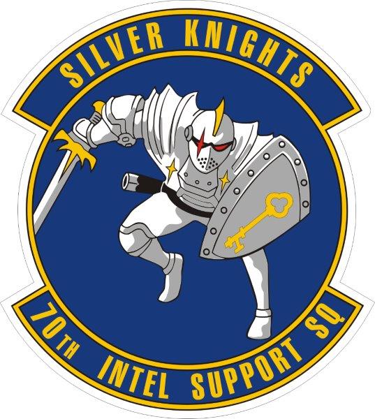 70th Intelligence Support Squad Emblem Decal