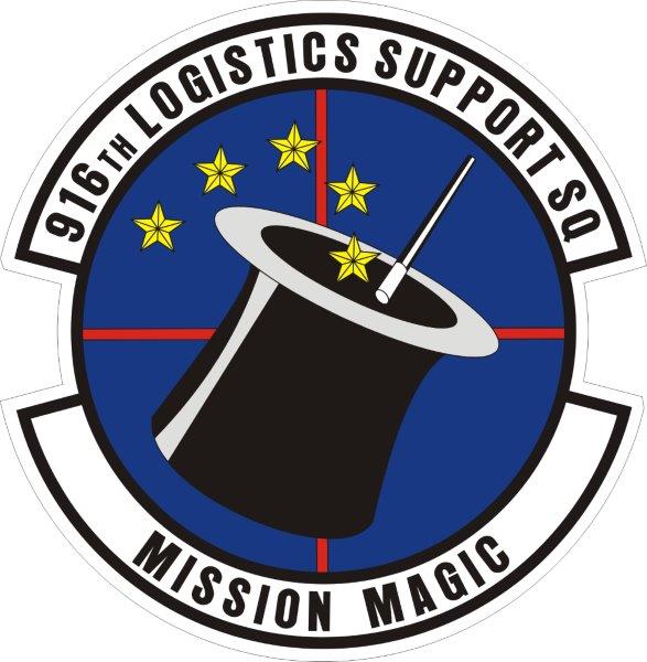 916th Logistics Support Squad Emblem Decal