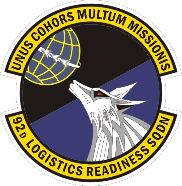 92nd Logistics Readiness Squad Emblem Decal