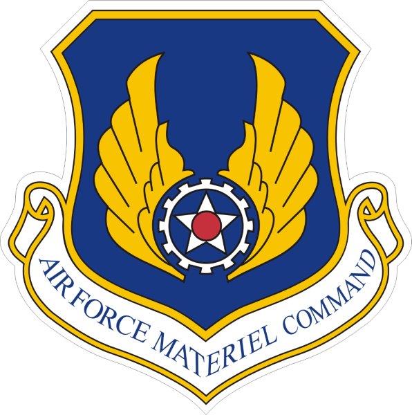 US Air Force Material Command Emblem Decal