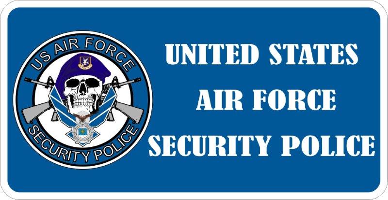 US Air Force Security Police (Ver B) Decal