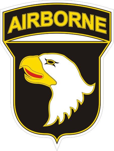 101st Airborne Division CSIB Decal