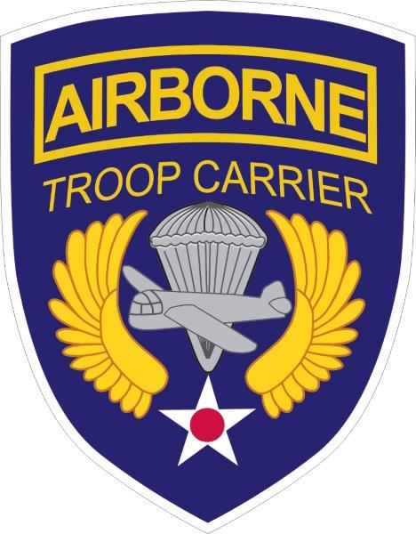 Airborne Troop Carrier Patch Decal